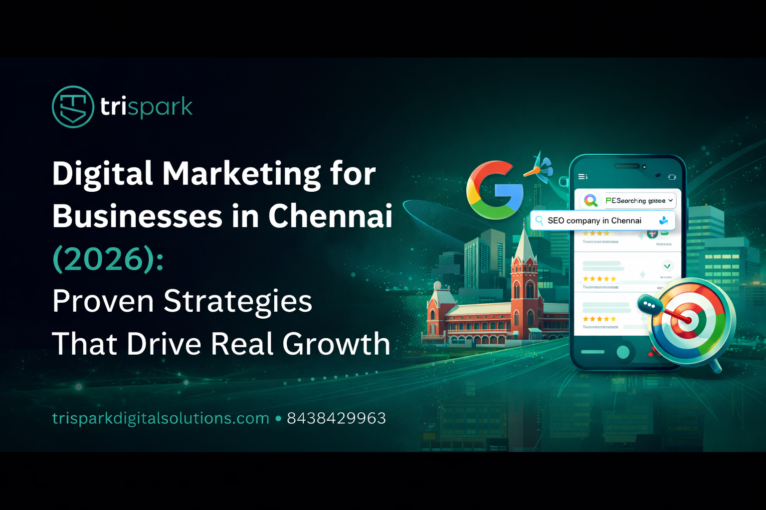 Proven digital marketing strategies for Chennai businesses in 2026. Local SEO, PPC, content & conversion tactics that drive real leads and growth.